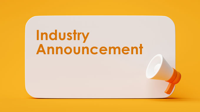 Industry Announcement